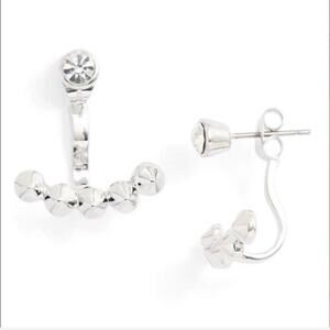 Rebecca Minkoff Studded Crystal Earrings